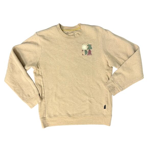 Patagonia Brown Organic Pullover Spirited Seasons Uprisal Crew Sweatshirt size S - Picture 9 of 10